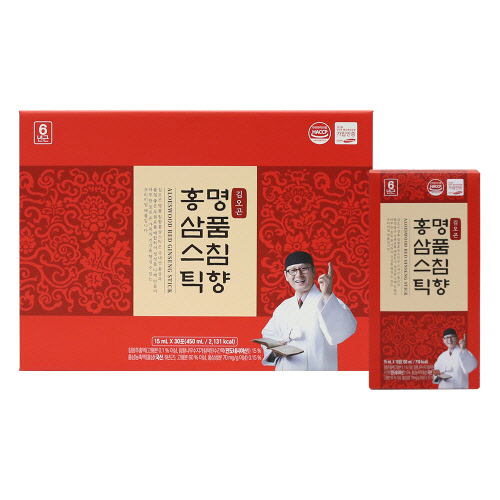 [김오곤] 명품 침향 홍삼스틱 15ml x 30포 / 선물용 쇼핑백 포함