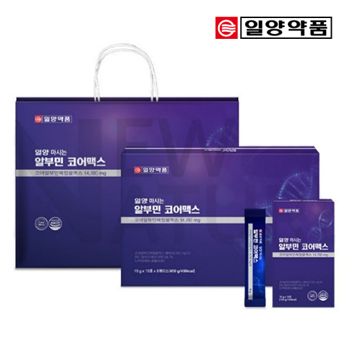 [일양약품] 마시는 알부민 코어맥스 15g x 30포 + 쇼핑백동봉