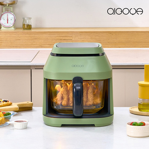 [치고야] 글래스 디지털 에어프라이어 5L QY-AF606G