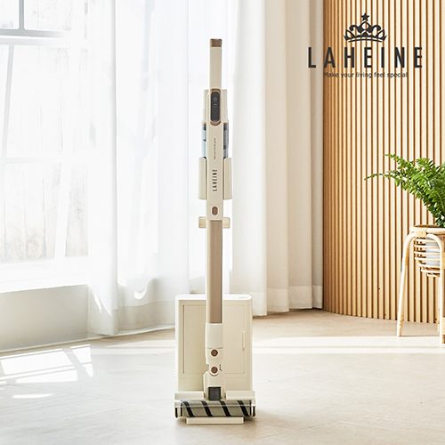 [라헨느] 더 퀸 플러피 BLDC 듀얼브러쉬 클린스테이션 무선청소기 LHN-VS800W